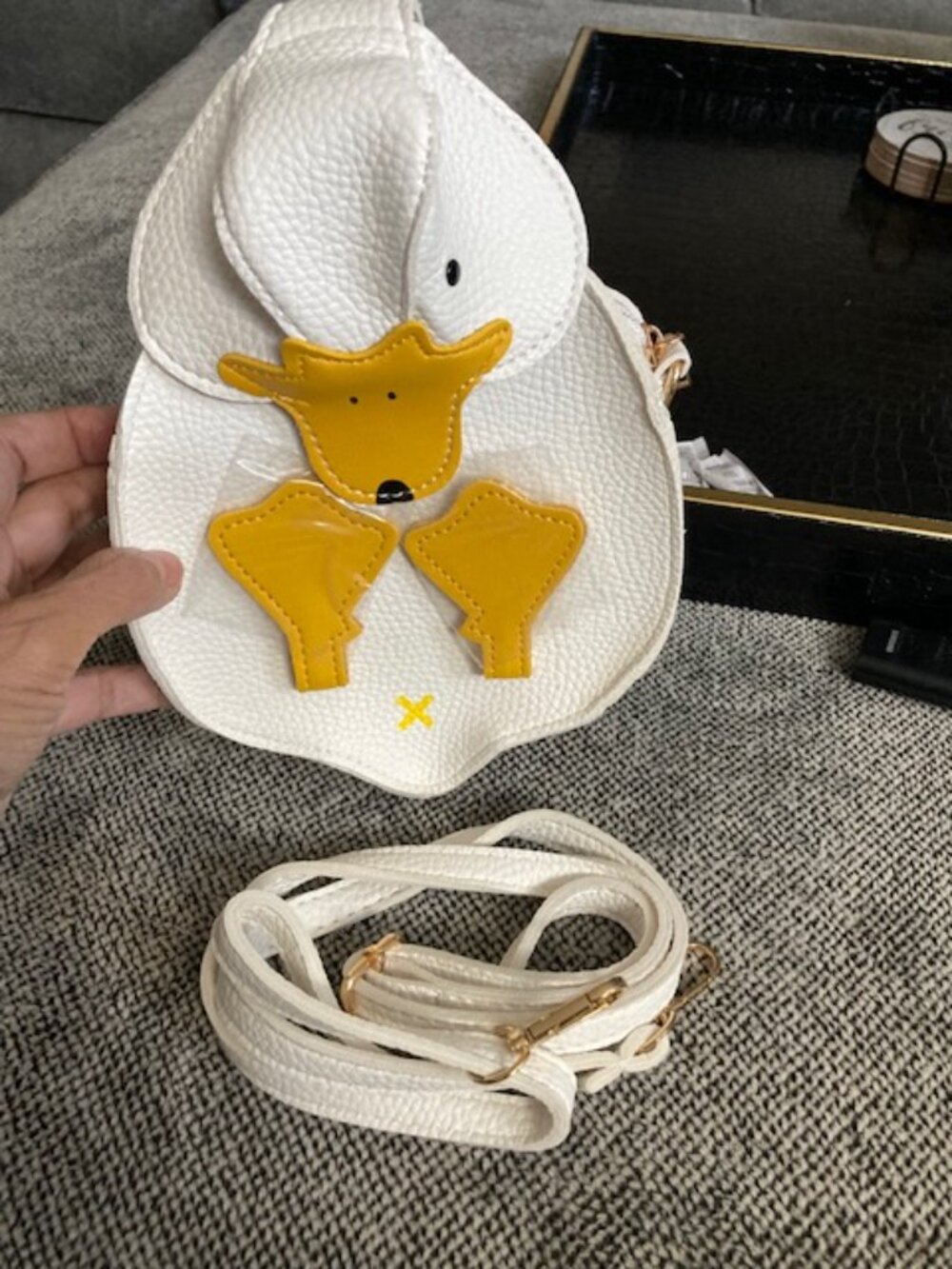 White Duck Purse